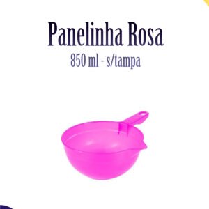 Panelinha multiuso rosa 850 ml s/tampa